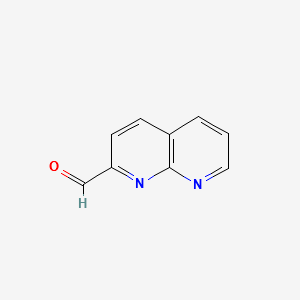 [1,8]Naphthyridine-2-carbaldehyde structure, CAS 64379-45-9