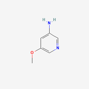 3-Amino-5-methoxypyridine structure, CAS 64436-92-6