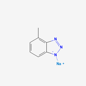 Tolytriazole sodium salt structure, CAS 64665-57-2