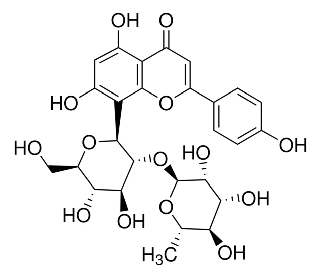 Vitexin-2-O-rhamnoside structure, CAS 64820-99-1