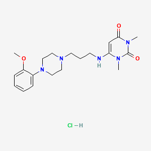 Urapidil hydrochloride structure, CAS 64887-14-5