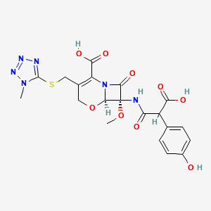 Latamoxef structure, CAS 64952-97-2