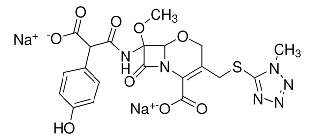 Latamoxef sodium structure, CAS 64953-12-4
