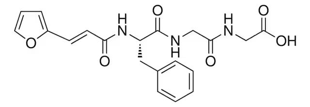 N-[3-(2-Furyl)acryloyl]-L-phenylalanyl-glycyl-glycine structure, CAS 64967-39-1