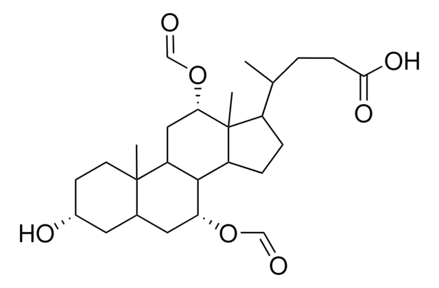 (3alpha,5beta,7alpha,12alpha)-7,12-Bis(formyloxy)-3-hydroxycholan-24-oic acid structure, CAS 64986-86-3