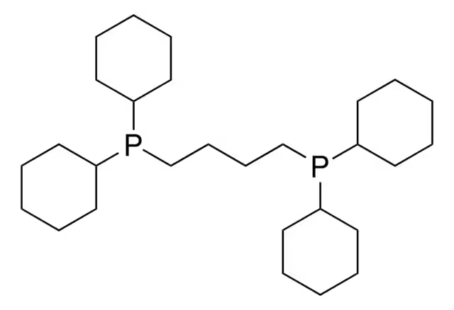 1,4-Bis(dicyclohexylphosphino)butane structure, CAS 65038-36-0