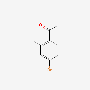 4'-Bromo-2'-methylacetophenone structure, CAS 65095-33-2