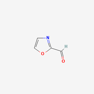 Oxazole-2-carbaldehyde structure, CAS 65373-52-6
