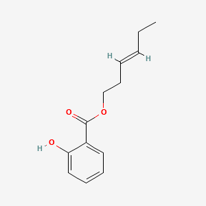 cis-3-Hexenyl salicylate structure, CAS 65405-77-8