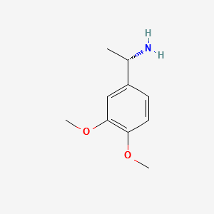 (S)-1-(3,4-Dimethoxyphenyl)ethylamine structure, CAS 65451-89-0