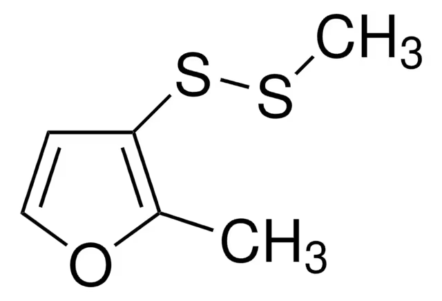 Methyl 2-methyl-3-furyl disulfide structure, CAS 65505-17-1