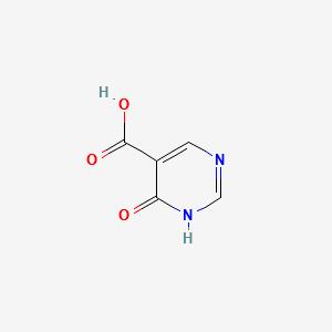 6-Oxo-1,6-dihydropyrimidine-5-carboxylic acid structure, CAS 65754-04-3