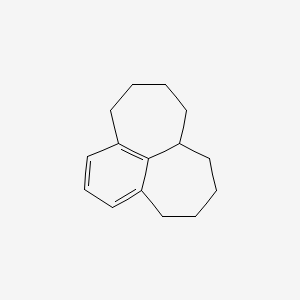 5,6,7,7a,8,9,10,11-Octahydro-4H-benzo[ef]heptalene structure, CAS 65875-05-0