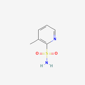 3-Methyl-2-pyridinesulfonamide structure, CAS 65938-79-6