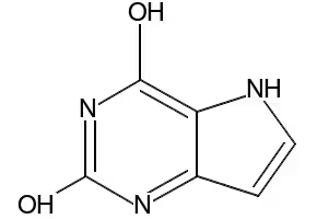 1,5-Dihydropyrrolo[3,2-a]pyrimidine-2,4-dion structure, CAS 65996-50-1
