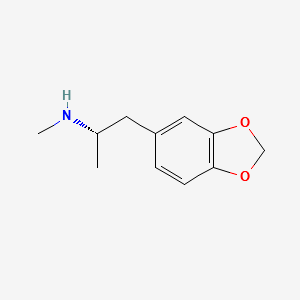 (S)-Methylenedioxymethamphetamine structure, CAS 66142-89-0