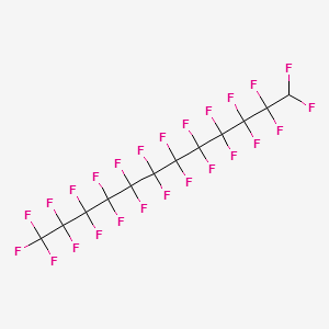 1H-Perfluorododecane structure, CAS 66563-68-6