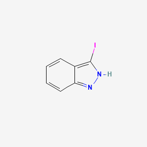 3-Iodoindazole structure, CAS 66607-27-0