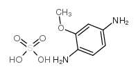 2,5-Diaminoanisole sulfate structure, CAS 66671-82-7