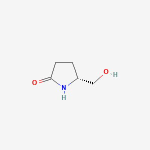 (R)-(-)-5-Hydroxymethylpyrrolidin-2-one structure, CAS 66673-40-3