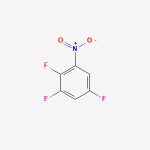 2,3,5-Trifluoronitrobenzene structure, CAS 66684-57-9