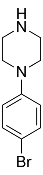 1-(4-Bromophenyl)piperazine structure, CAS 66698-28-0