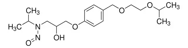 Bisoprolol structure, CAS 66722-44-9