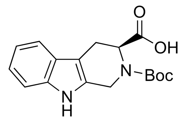 N-Boc-L-1,2,3,4-Tetrahydro-beta-carboline-3-carboxylic acid structure, CAS 66863-43-2