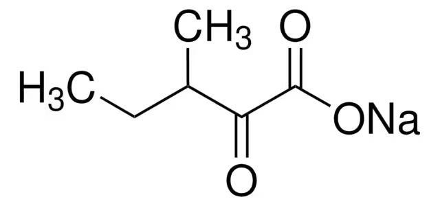 Calcium 3-methyl-2-oxovalerate structure, CAS 66872-75-1
