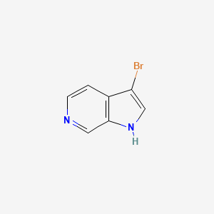3-Bromo-1H-pyrrolo[2,3-c]pyridine structure, CAS 67058-76-8