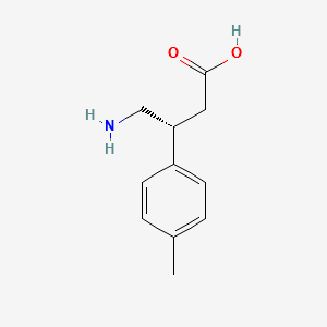 (R)-4-Amino-3-p-tolylbutanoic acid structure, CAS 67112-56-5