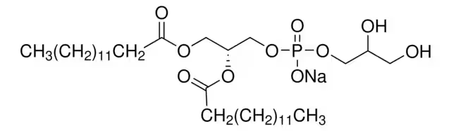 Dimyristoyl phosphatidylglycerole sodium salt structure, CAS 67232-80-8