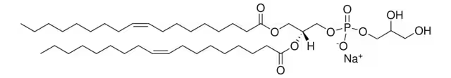 Dioleoyl phosphatidylglycerole sodium salt structure, CAS 67254-28-8