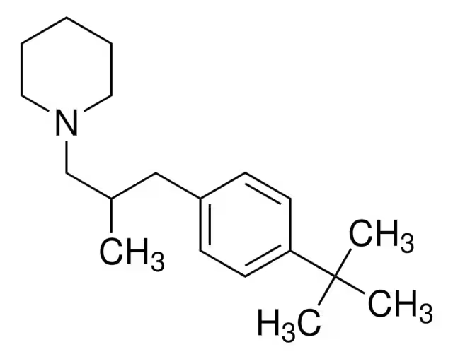 Fenpropidin structure, CAS 67306-00-7