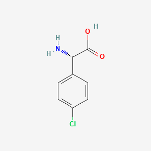 L-4-Chlorophenylglycine structure, CAS 67336-19-0