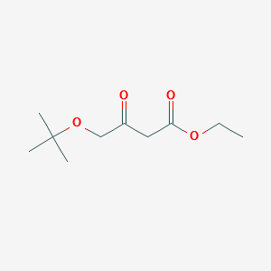 Ethyl 4-tert-butoxyacetoacetate structure, CAS 67354-35-2
