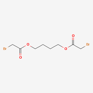 Bromoacetic acid 1,4-butanediyl ester structure, CAS 67638-54-4