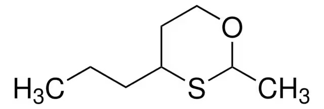 2-Methyl-4-propyl-1,3-oxathiane structure, CAS 67715-80-4