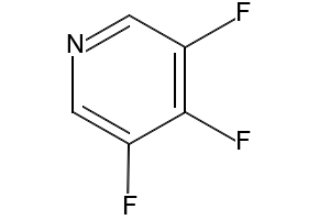 3,4,5-Trifluoropyridine structure, CAS 67815-54-7
