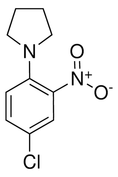 1-(2-Methyl-4-nitrophenyl)pyrrolidine structure, CAS 67828-58-4