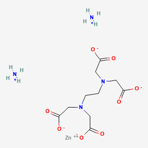 Ethylenediaminetetraacetate-zinc-ammonia complex structure, CAS 67859-51-2