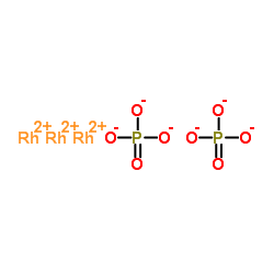 Rhodium phosphate structure, CAS 67859-71-6