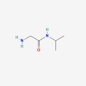 N-Isopropylglycinamide structure, CAS 67863-05-2