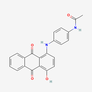 Solvent Blue 122 structure, CAS 67905-17-3