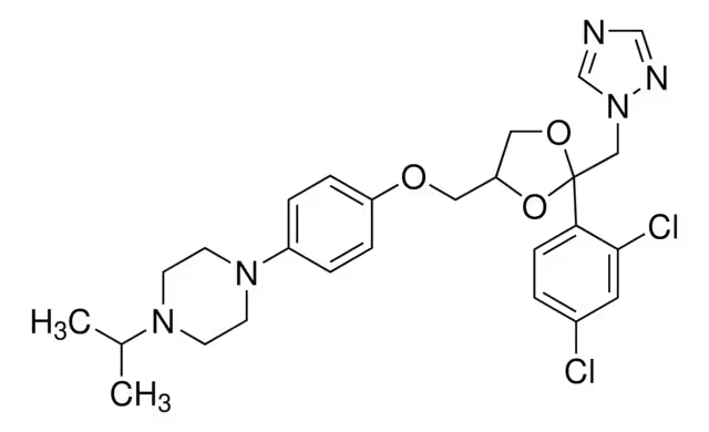 Terconazole structure, CAS 67915-31-5