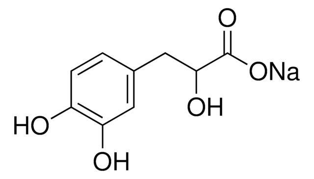 Sodium danshensu structure, CAS 67920-52-9