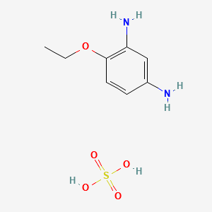 2,4-Diaminophenetole sulfate structure, CAS 68015-98-5