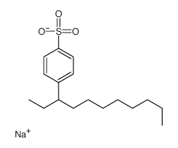 Sodium (C10-16)alkylbenzenesulfonate structure, CAS 68081-81-2
