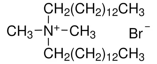 Dimethylditetradecylammonium bromide structure, CAS 68105-02-2