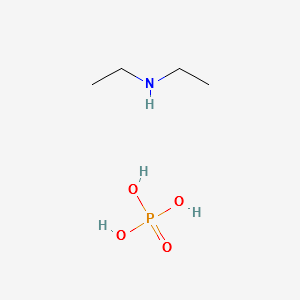 Diethylammonium dihydrogen phosphate structure, CAS 68109-72-8